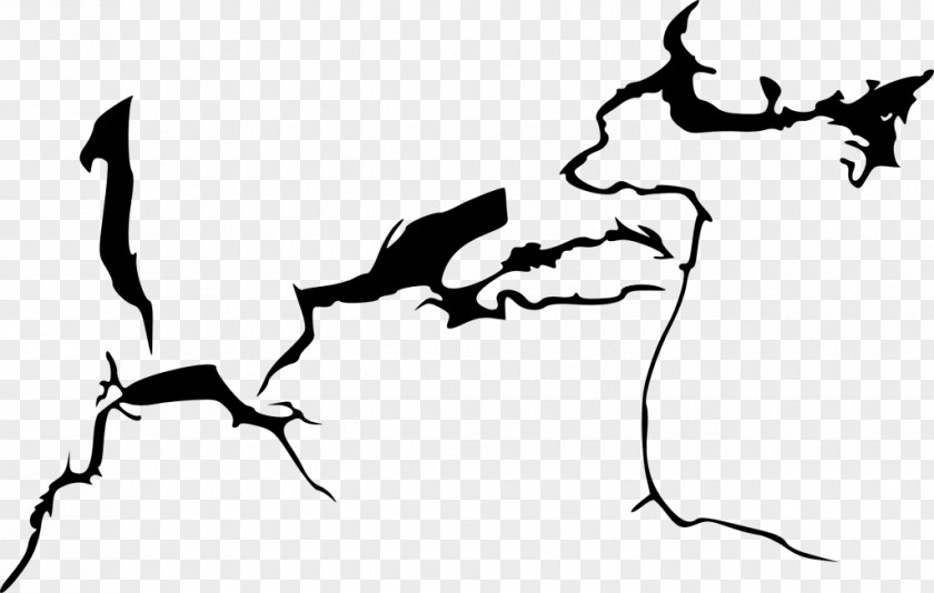 Crack Silhouette Drawing Clip Art PNG