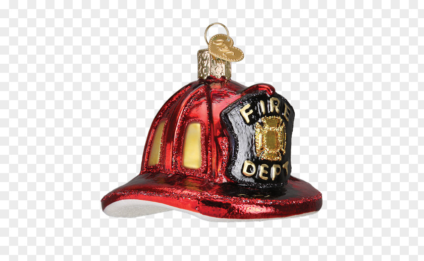 Hand-painted Food Material Christmas Ornament Firefighter Fire Station Gift Hydrant PNG