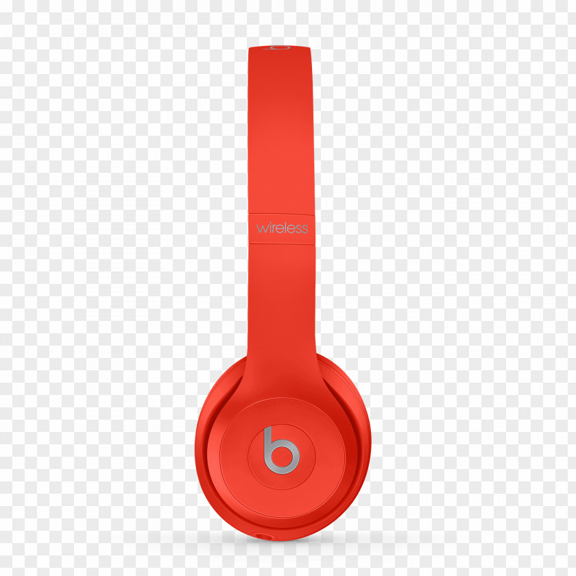 Headphones Beats Solo3 Electronics Product Red Apple PNG