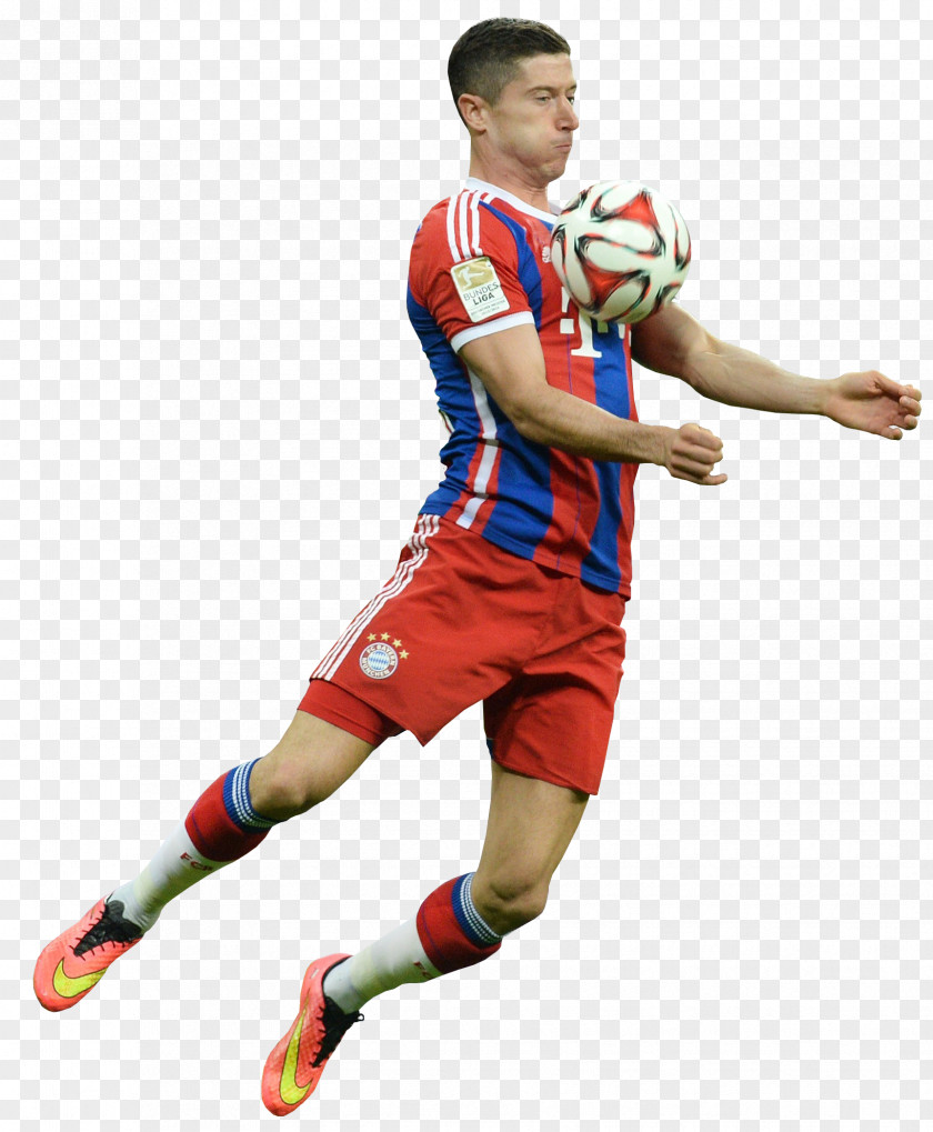 Lewandowski Poland Team Sport Sportswear Football Player PNG