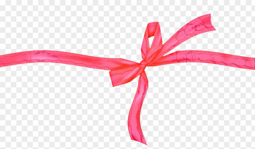 Magenta Knot Fashion Ribbon PNG