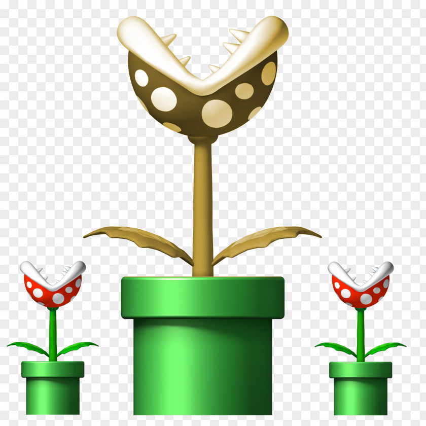 Plants New Super Mario Bros Bros. Luigi PNG