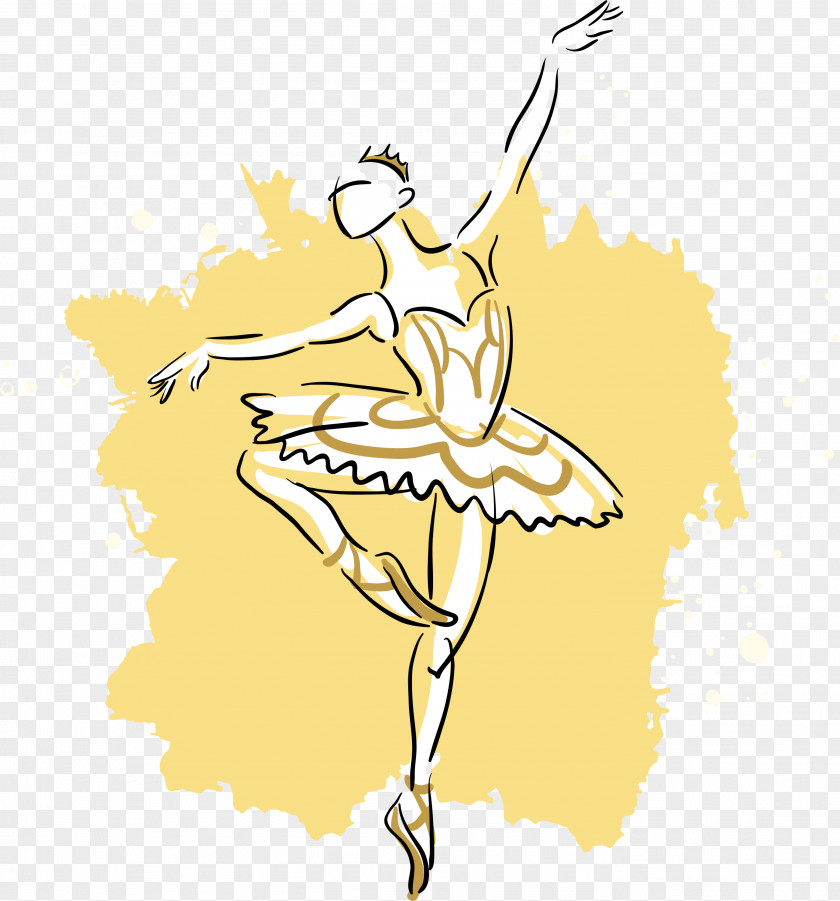 Ballet Dancer Drawing PNG