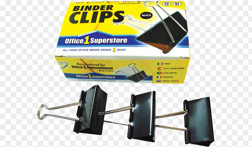 Binder Clips Tool Electronics PNG