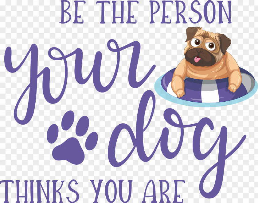 Dog Snout Puppy Breed Font PNG