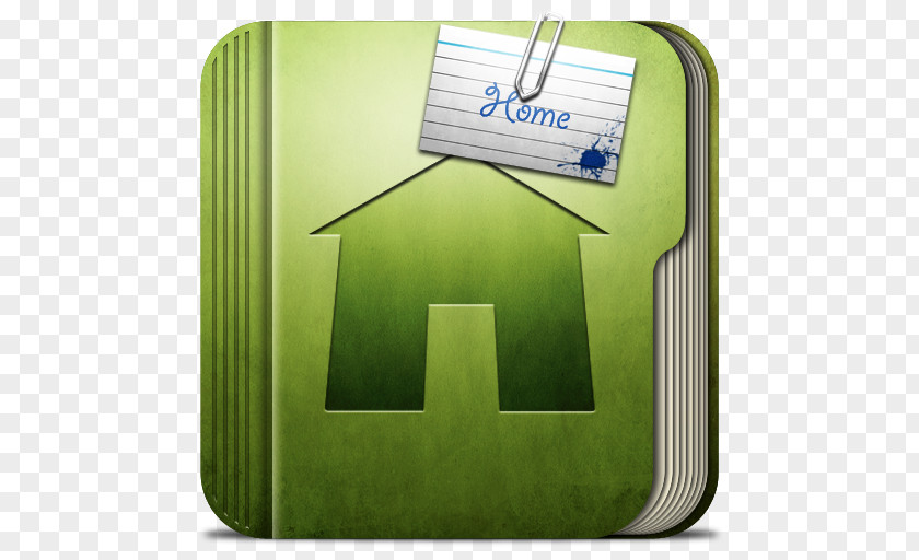 Folder Home Grass Angle Square Brand PNG