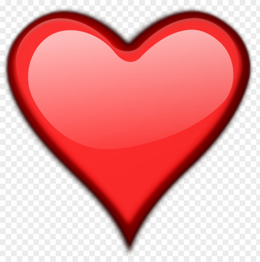 Heart Clip Valentines Day Art PNG