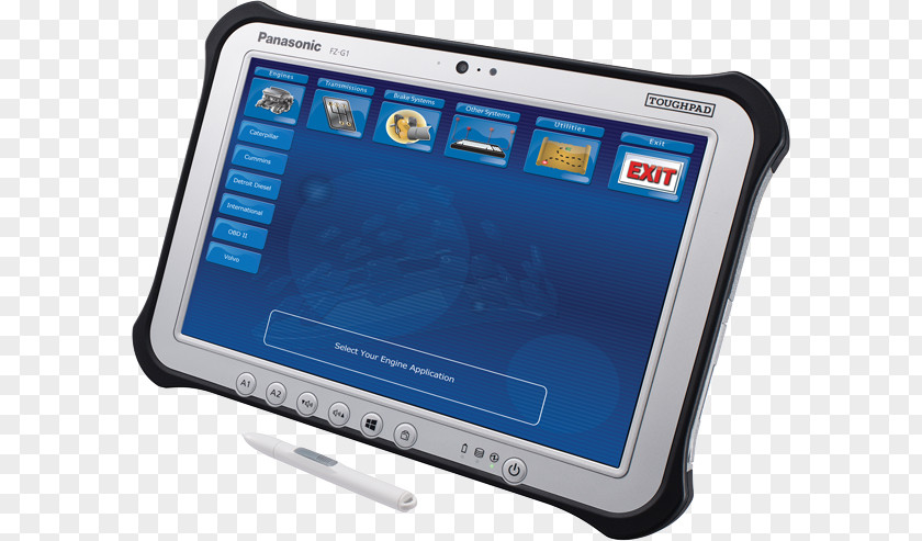 Laptop Microsoft Tablet PC Handheld Devices Panasonic Toughpad Toughbook PNG