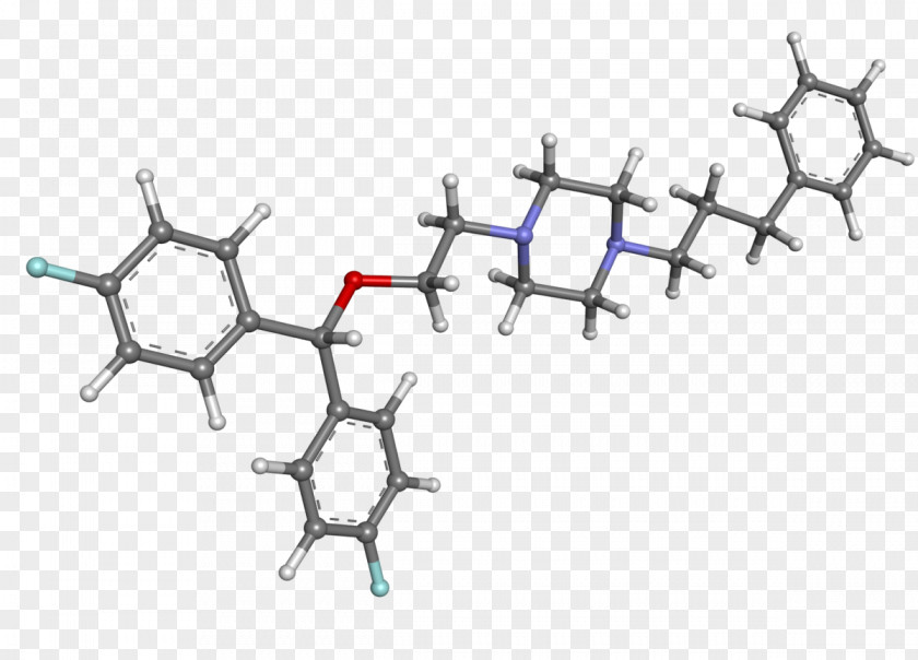 Molar Stick Vanoxerine Chemistry Ball-and-stick Model Chemical Substance Drug PNG