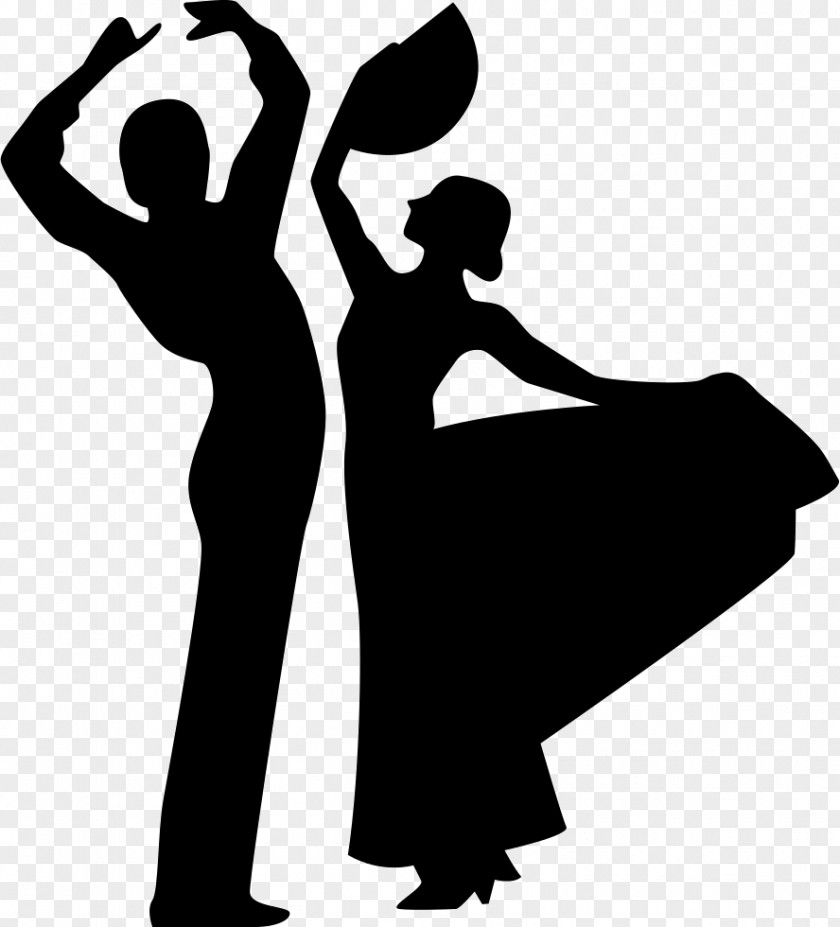 Silhouette Flamenco Vector Graphics Dance Illustration PNG