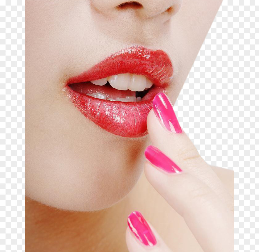 Women Mouth Lip Balm Make-up Gloss Lipstick PNG