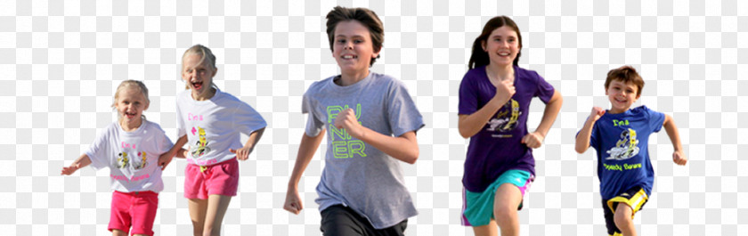 Child Running Jersey PNG