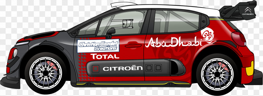 Citroen Citroën C3 WRC 2017 World Rally Championship Car 2018 PNG