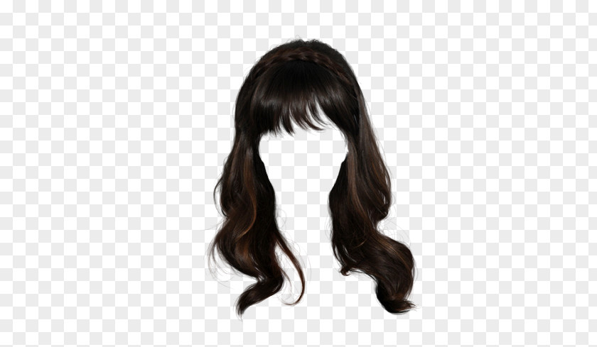 Hair Wig Hairstyle Long PNG