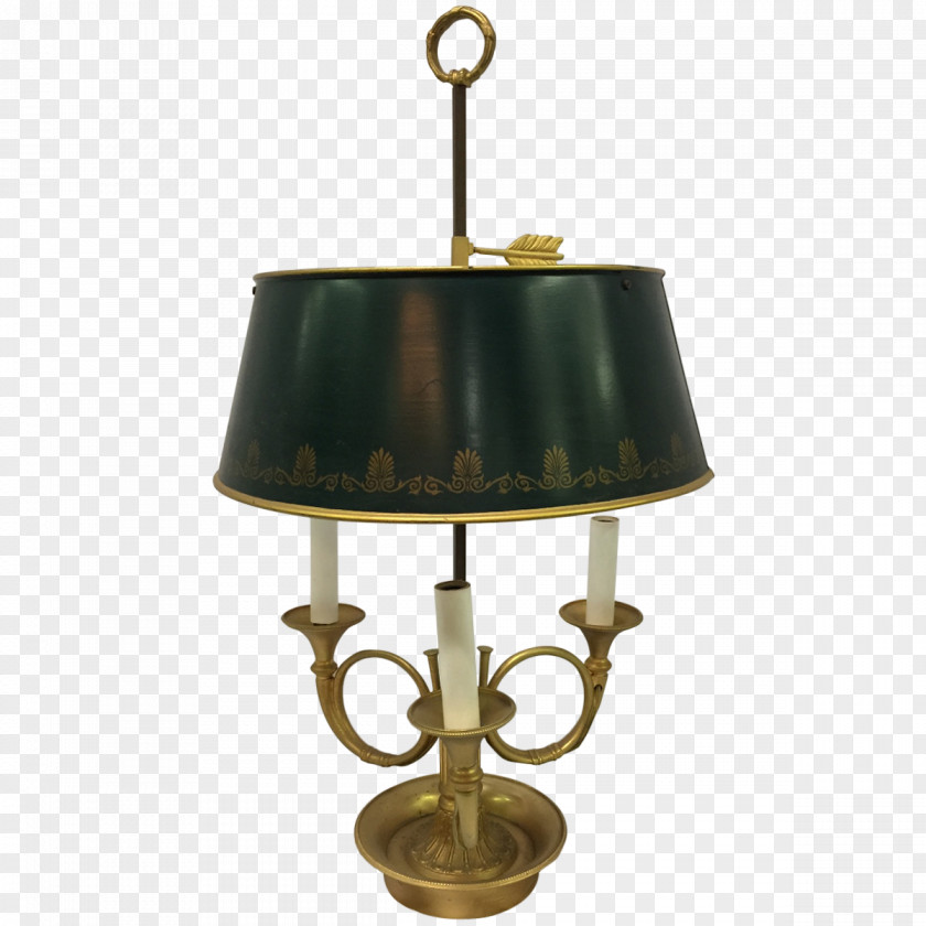 Light Brass Bouillotte Lamp Shades PNG