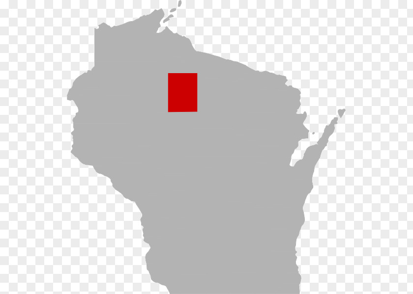 Map Wisconsin Vector PNG