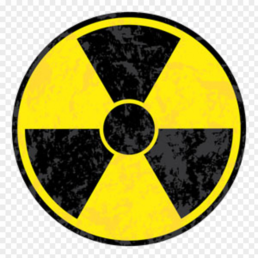 Danger Radiation Radioactive Decay Nuclear Power Biological Hazard Symbol PNG