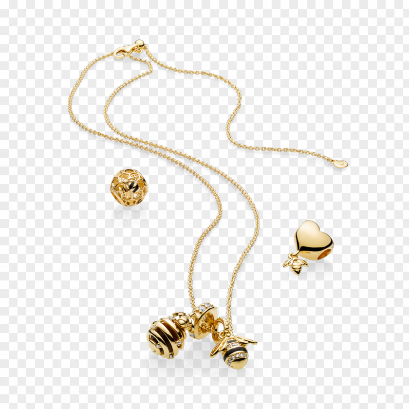 Mining Bees Necklace Earring Jewellery Charm Bracelet PNG