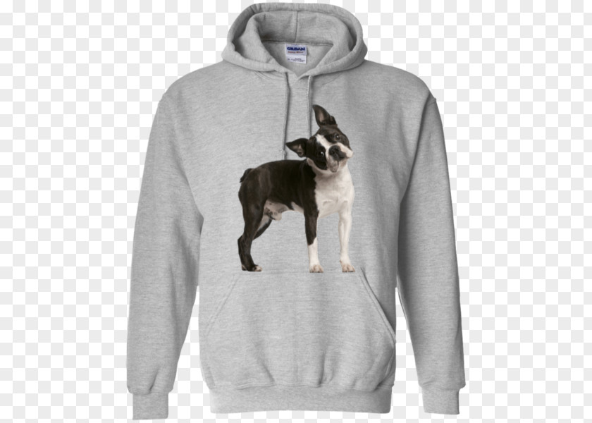 T-shirt Hoodie Boston Terrier Clothing PNG