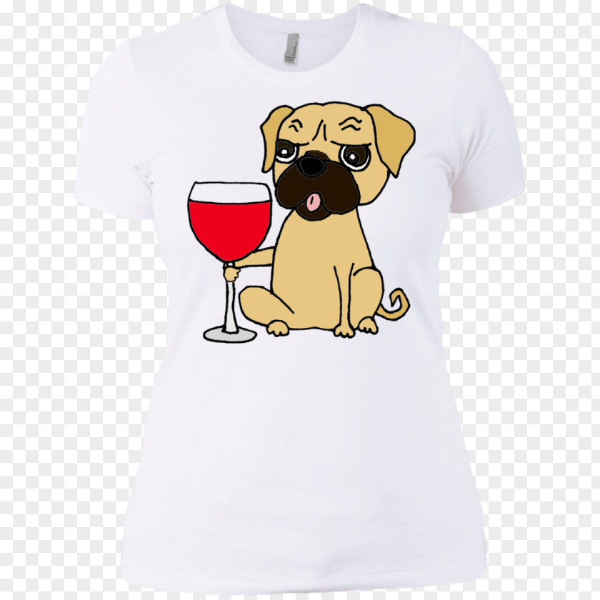 T-shirt Pug Bulldog Puppy Sleeve PNG