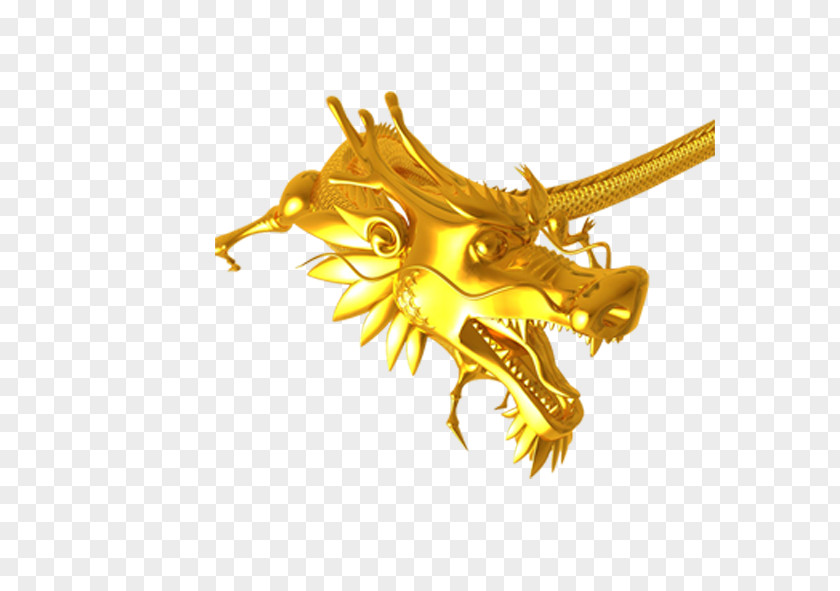 Dragon Chinese Rendering Cinema 4D PNG