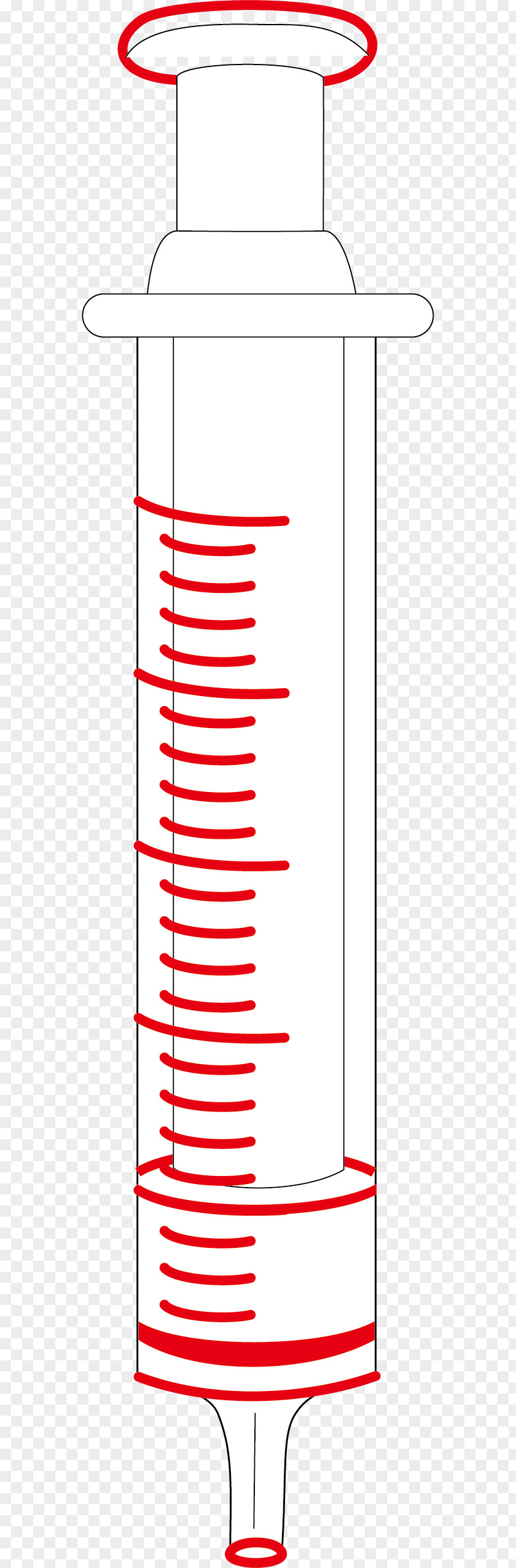 Red Syringe Area Angle Font PNG