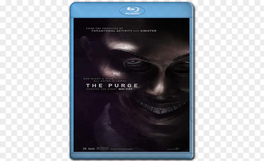 Blu-ray Disc The Purge Film Series Dolby Digital High-definition Video PNG