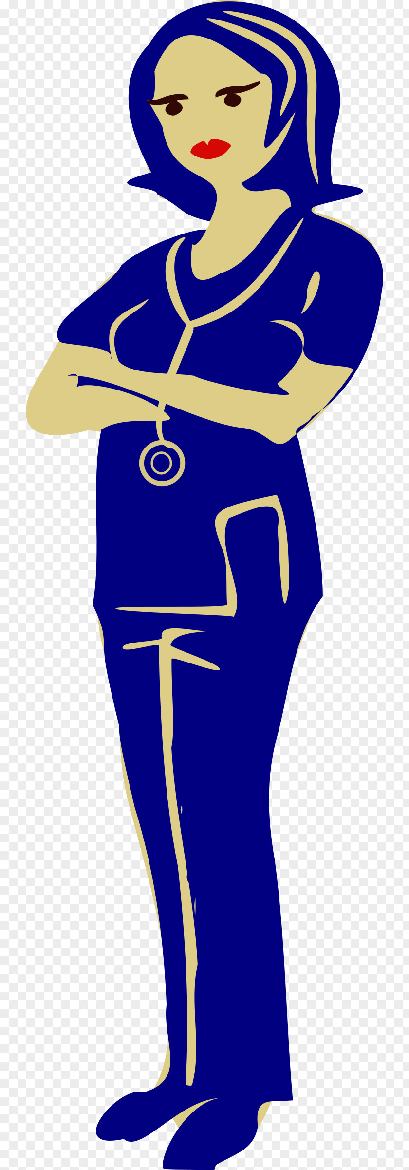 Blue Stethoscope Emergency Nursing Department Nurse Clip Art PNG