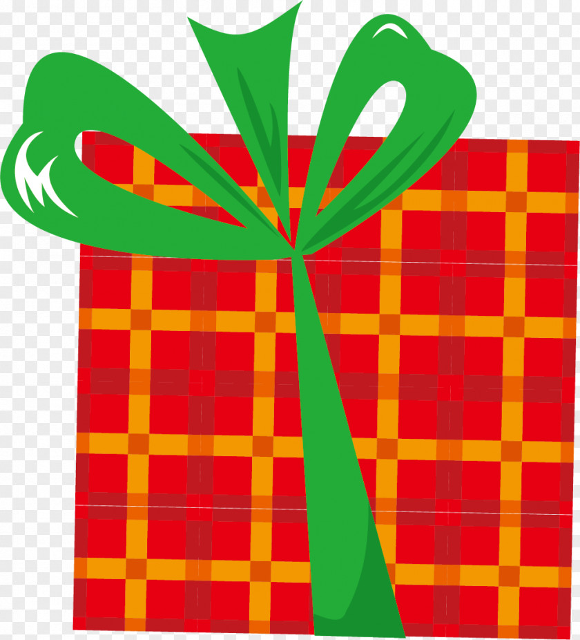 Cartoon Red Gift Box PNG
