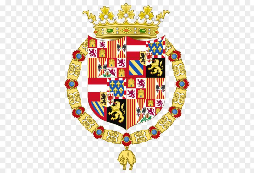 Coat Of Arms Spain Spanish Empire Monarchy PNG