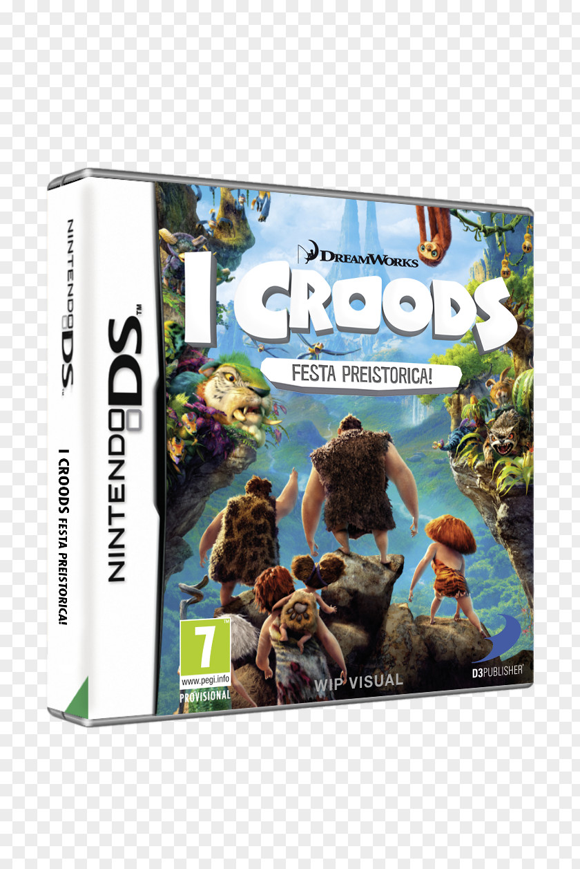 Croods Prehistory The Nintendo DS 3DS Namco PNG