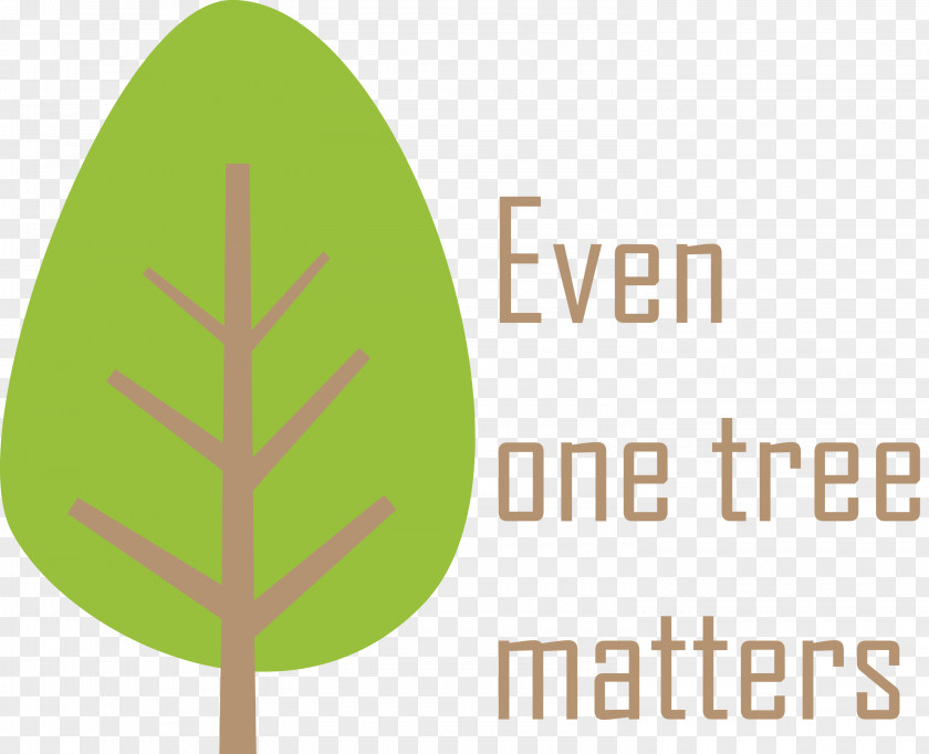 Even One Tree Matters Arbor Day PNG