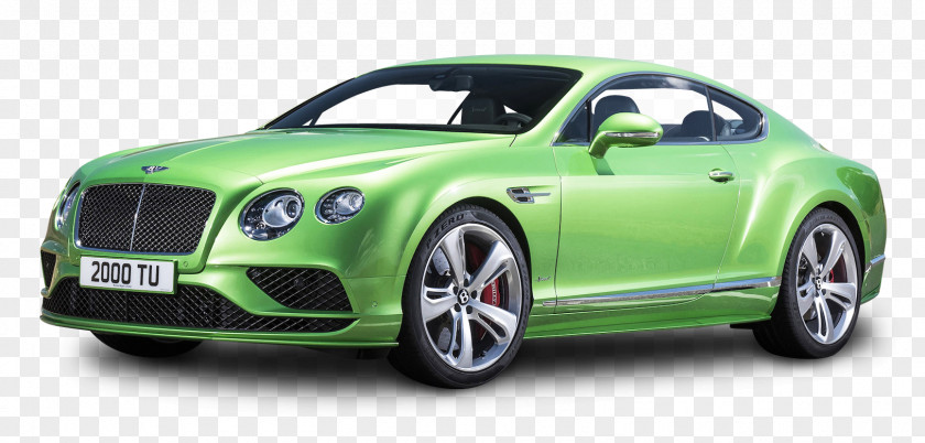 Green Bentley Continental GT4 Car 2016 GT Speed Convertible Rolls-Royce Wraith PNG