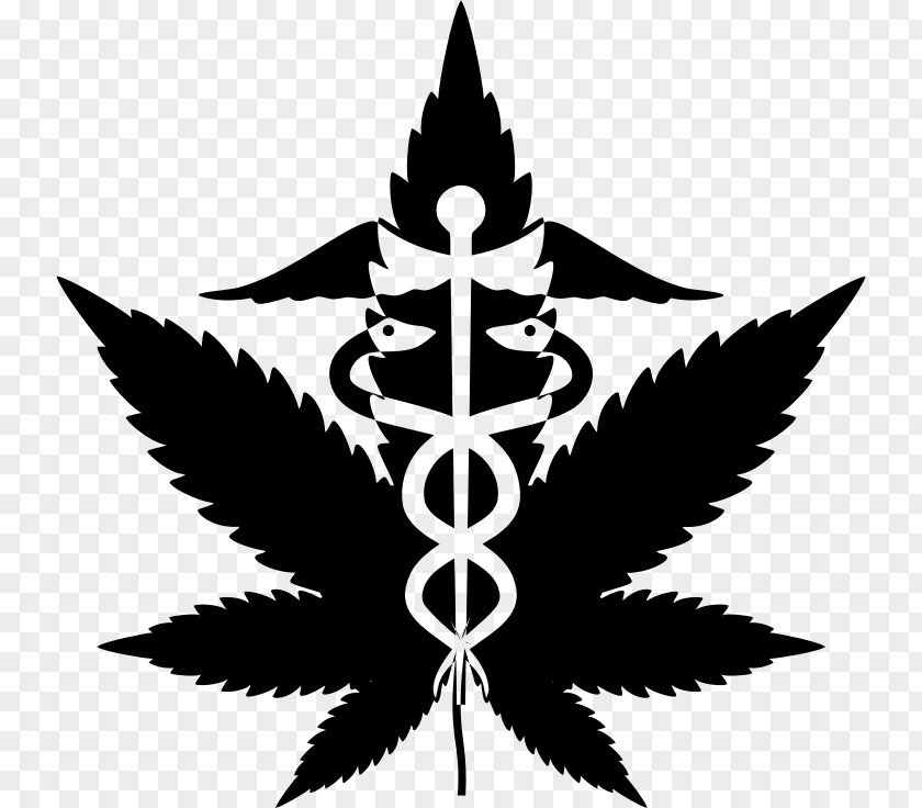 Pot Leaf Medical Cannabis Joint Clip Art PNG
