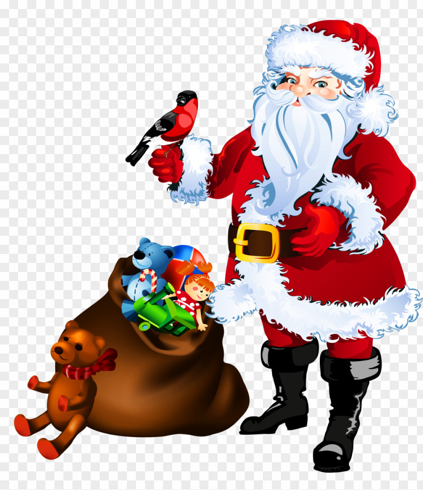 Santa Claus Mrs. Rudolph Clip Art Christmas Day PNG