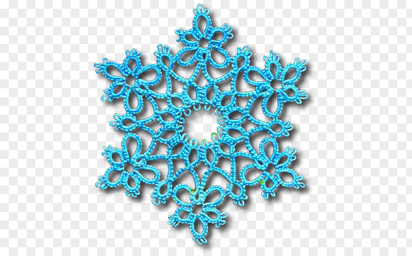 Snow Crystal Tatting Patterns Needle Snowflake Crochet PNG