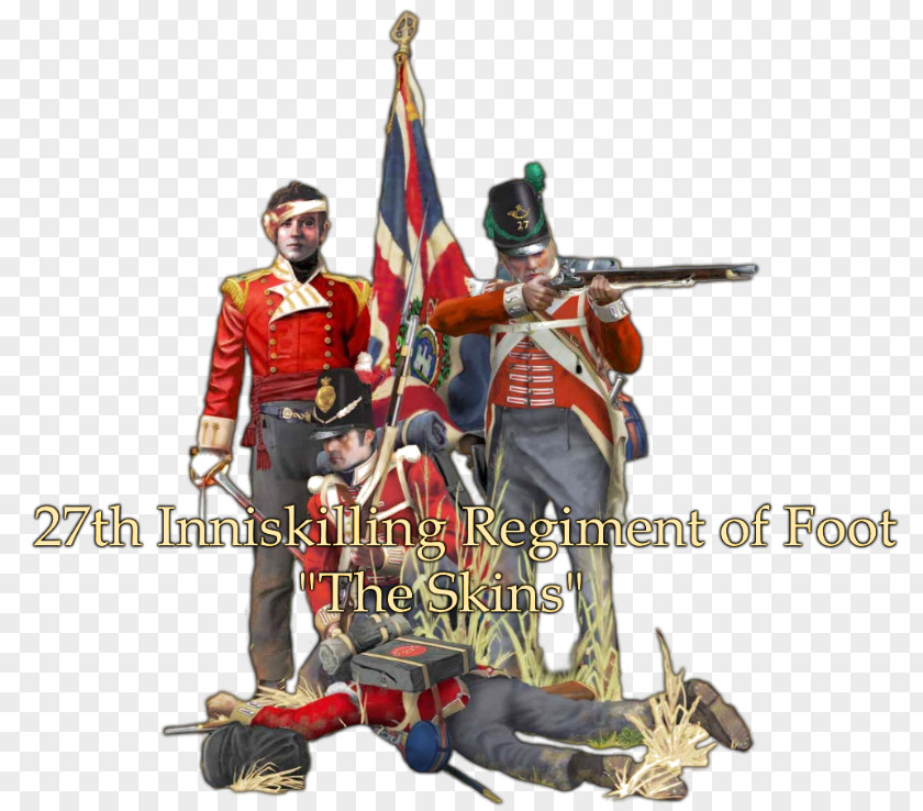 Soldier Napoleonic Wars British Army 27th (Inniskilling) Regiment Of Foot PNG