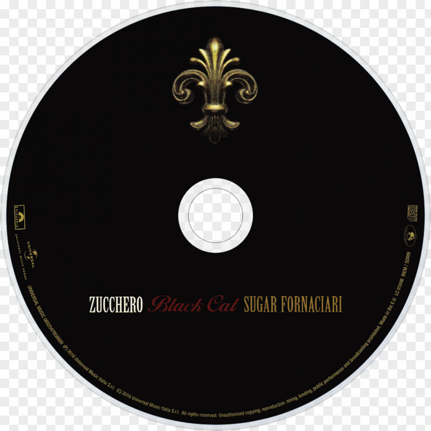 Avicii Compact Disc Black Cat Artist Zucchero Fornaciari PNG