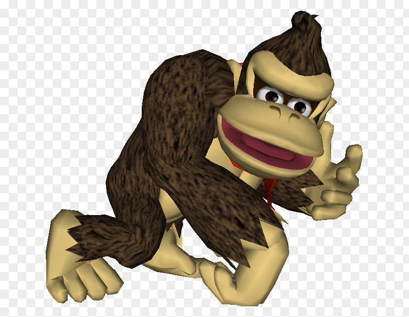 Gorilla Super Smash Bros. Melee Mario Vs. Donkey Kong: Minis March Again! GameCube Video Game PNG