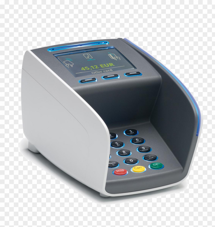 Payment Terminal Computer Cash Register Worldline PNG