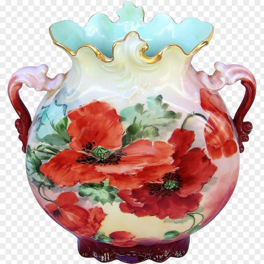Vase Cut Flowers Porcelain Cup PNG