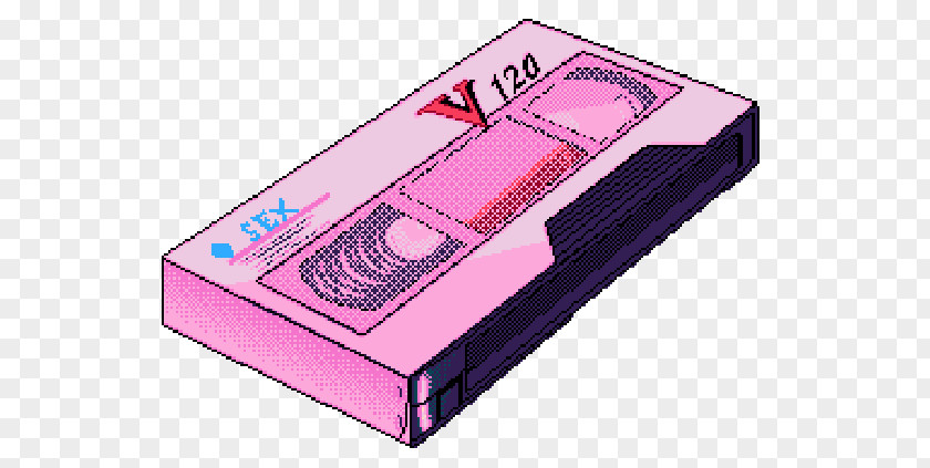 Design Glitch Art VHS Image PNG