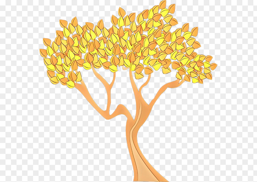 Flower Plant Stem Yellow Clip Art Tree Leaf PNG