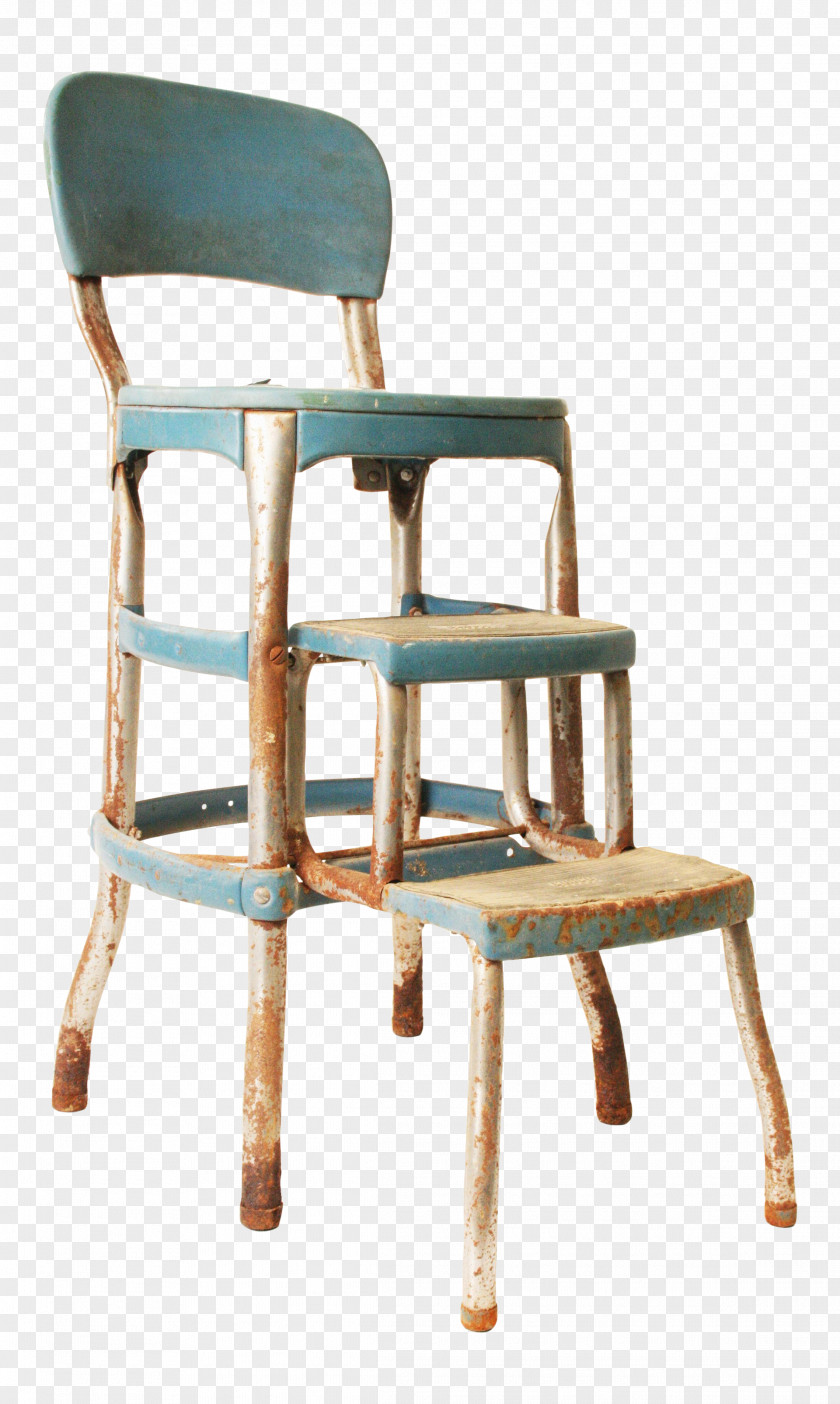 Four Legs Stool Chair Bar Seat Steel PNG