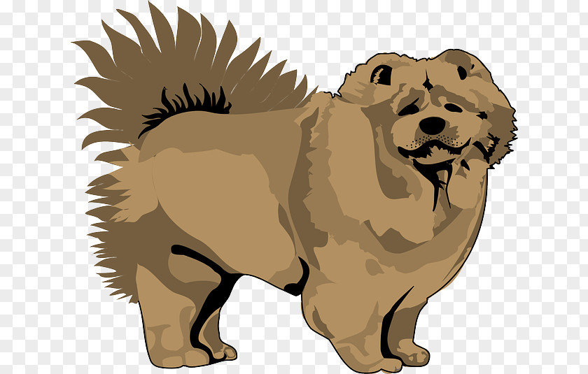 Fur Chow Puppy Dog Breed Cartoon Clip Art PNG