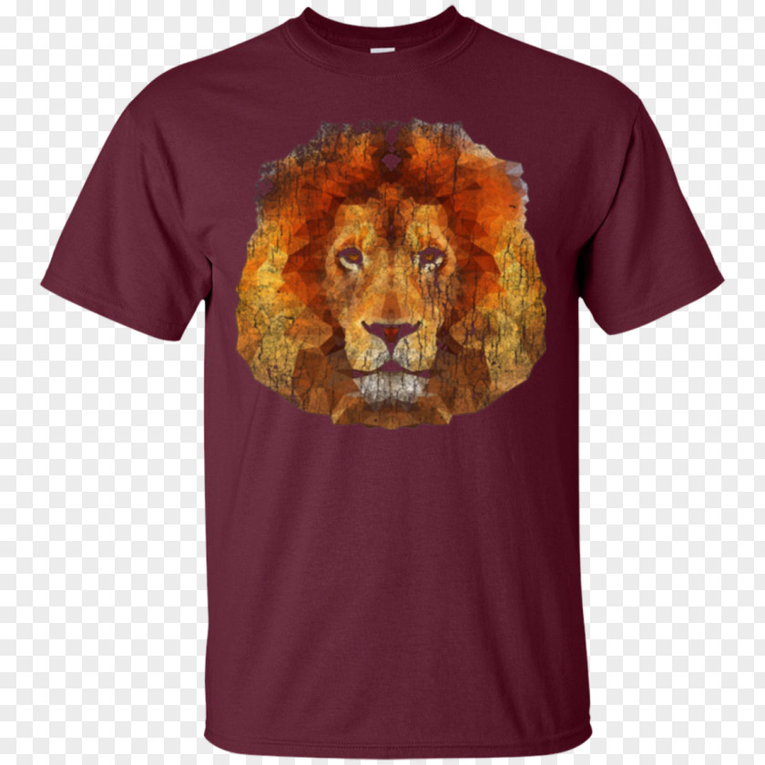 Lion Of Judah T-shirt Hoodie Sleeve Gildan Activewear PNG