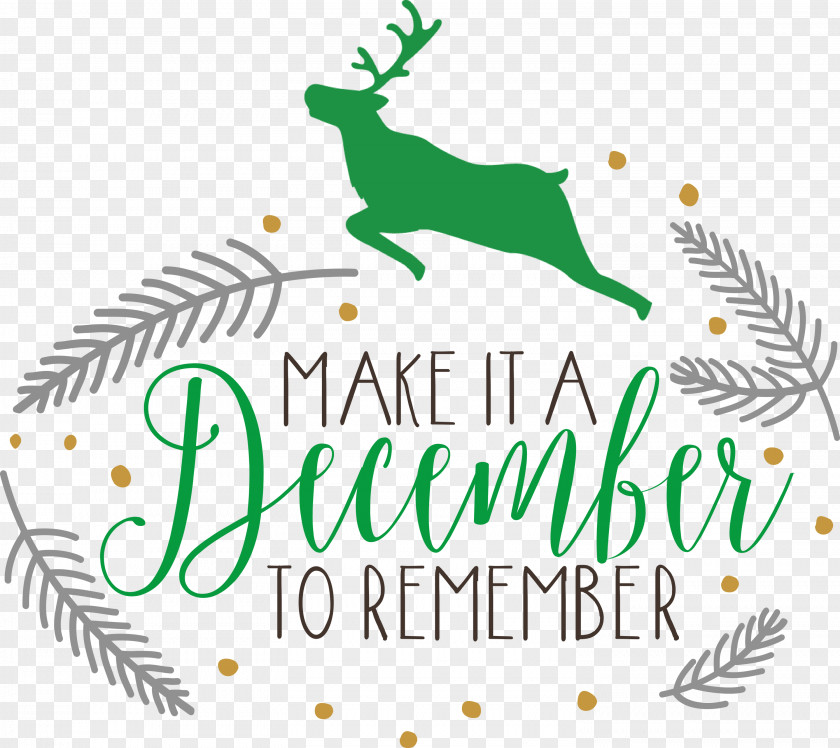 Make It A December Winter PNG