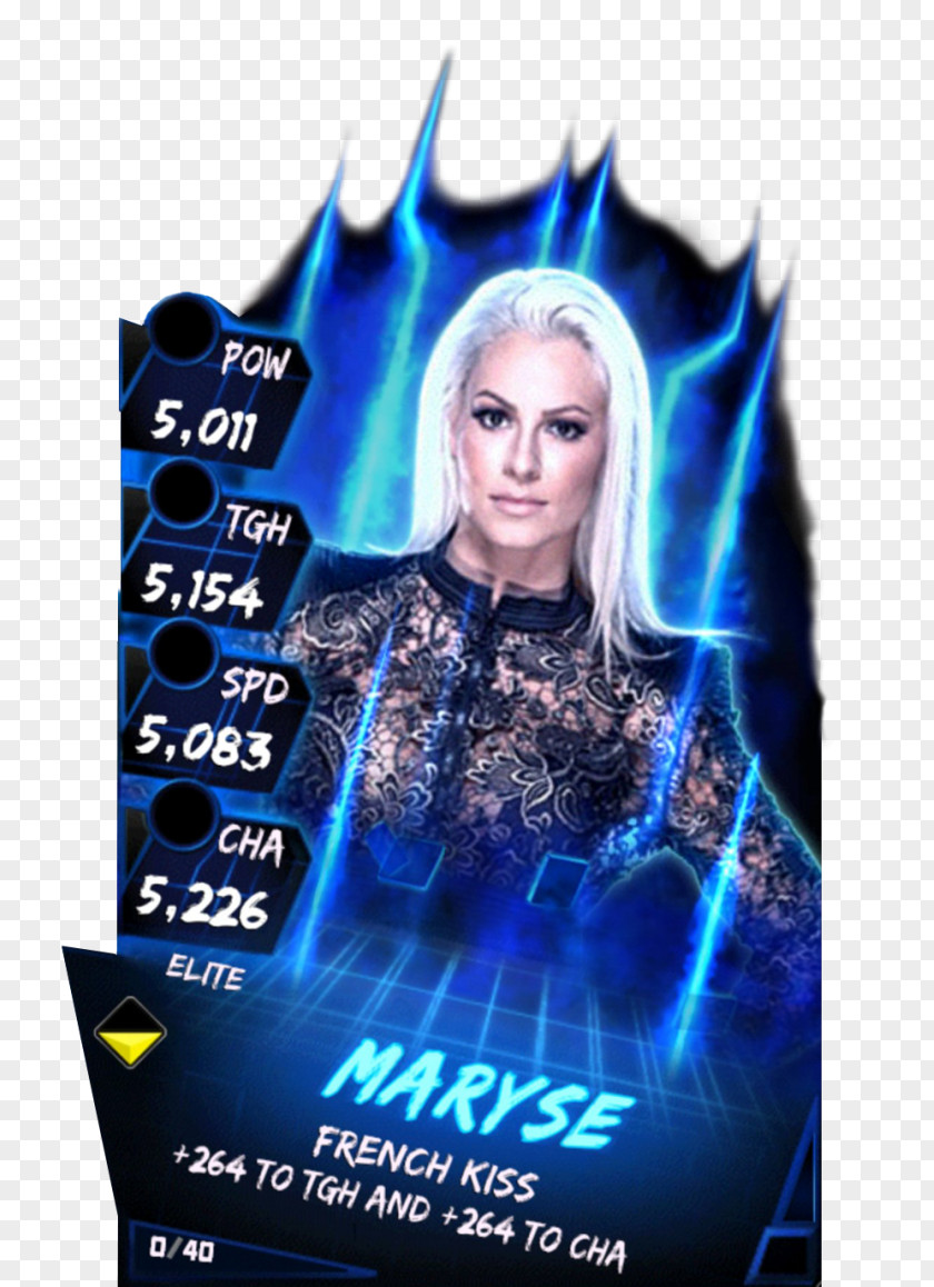 Maryse Ouellet WWE SuperCard SummerSlam SmackDown WrestleMania 33 PNG 33, hotel card clipart PNG
