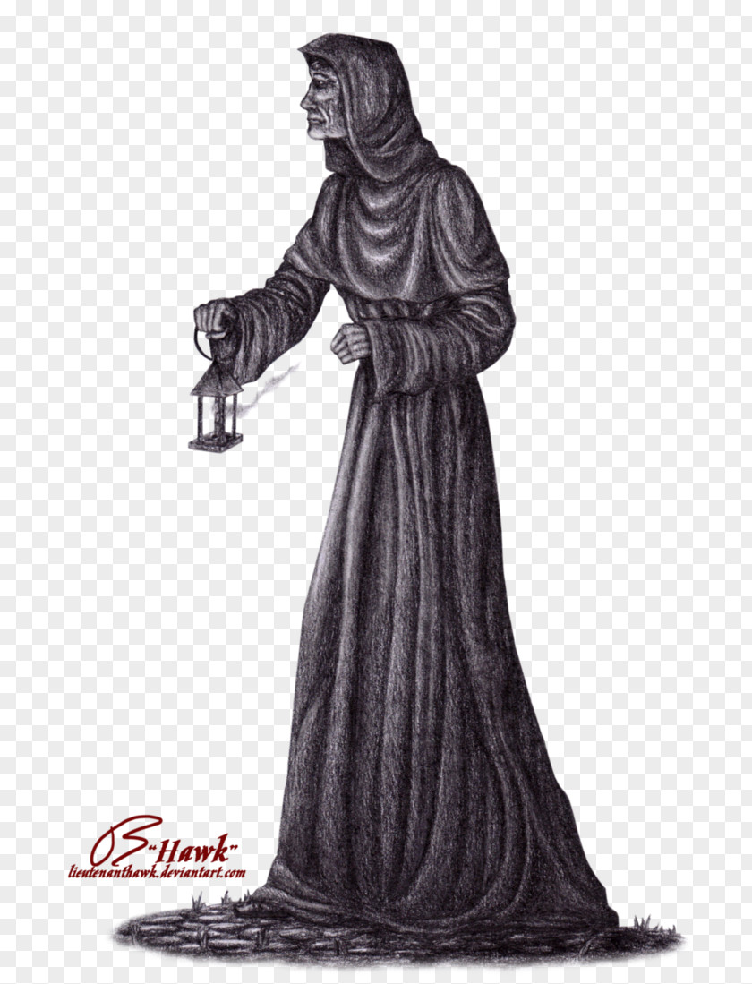 Plague Doctor Statue Figurine Costume Design Character PNG