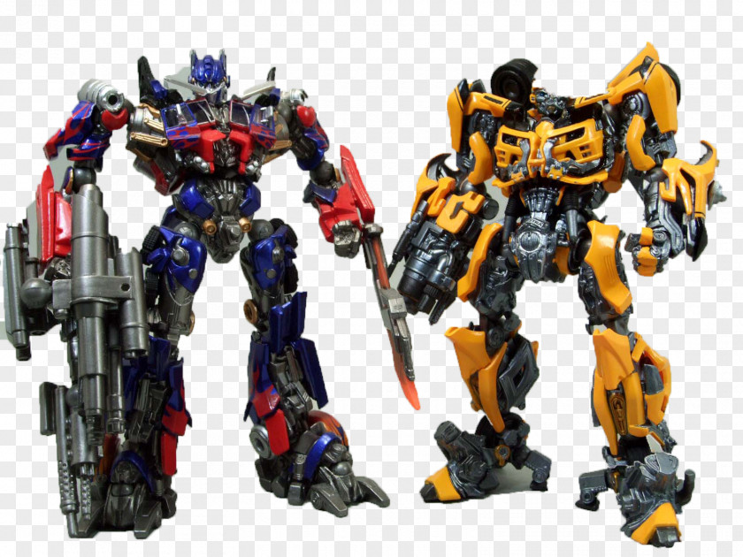 Transformers Bumblebee Optimus Prime Revoltech Action Figure PNG
